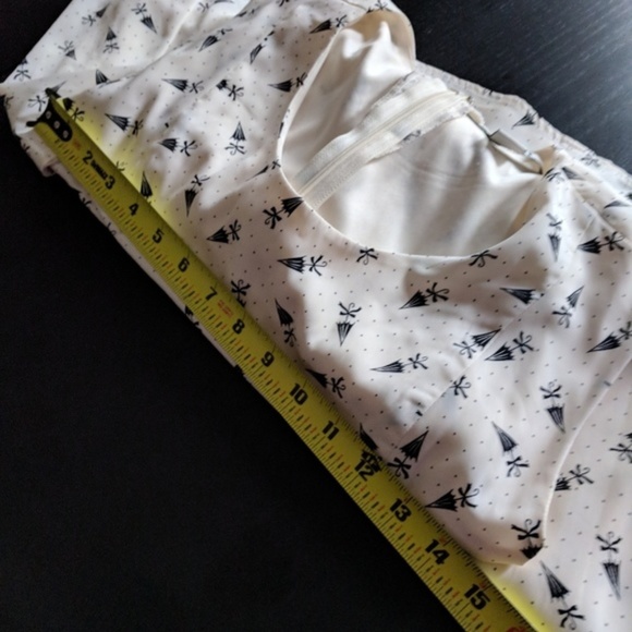 Forever 21 Umbrella Print Skater Dress 90s - Size Small - Picture 6 of 7